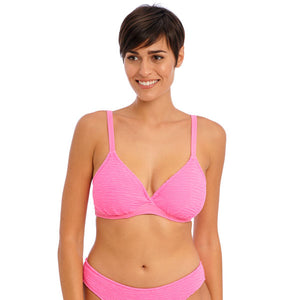 Freya UW Plunge Bikini Top - Ibiza Waves