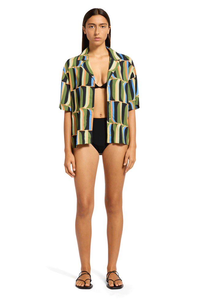 Jets Short Sleeve Shirt - Urban Geo