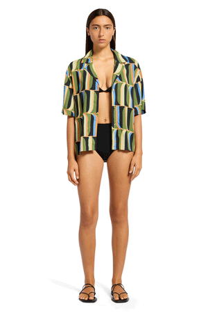 Jets Short Sleeve Shirt - Urban Geo