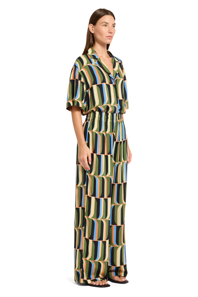 Jets Wide Leg Pant - Urban Geo