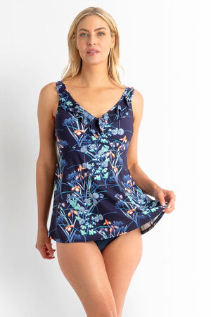 Jantzen DD/E Mesh Frill Singlet - Maja