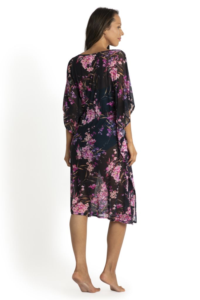 Jantzen Mesh Capri Kaftan - Flora