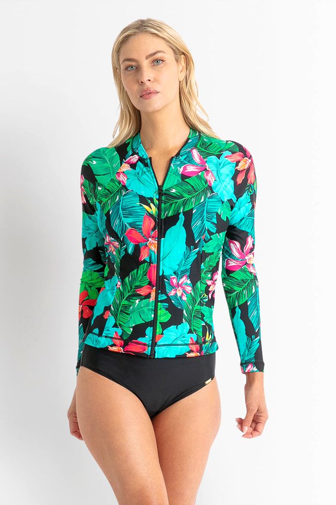 Jantzen Long Sleeve Mastectomy Rashie - Select Preview 25