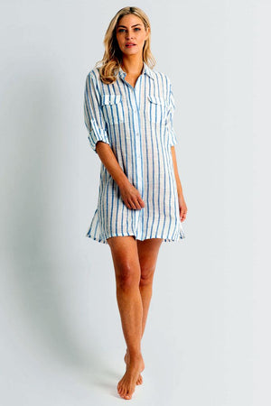 Jantzen Button Through Shirt - Echo