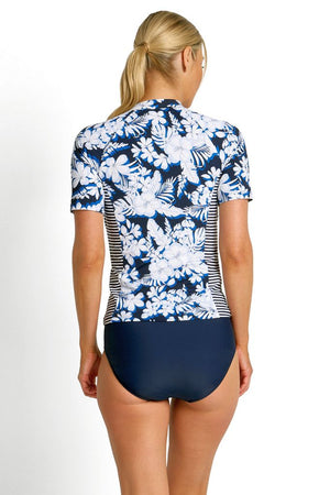 Jantzen Short Sleeve Mastectomy Rashie - Anchor