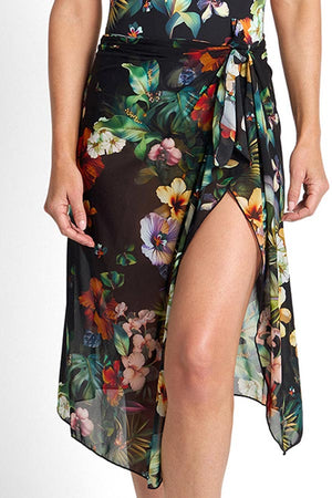 Jantzen Mesh Sarong - Hibiscus