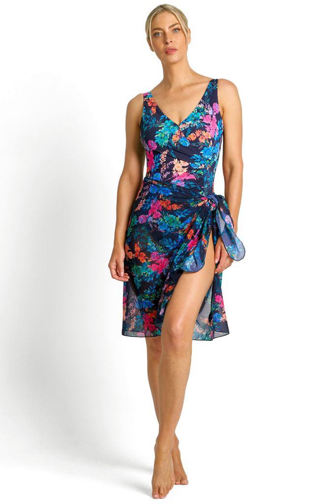 Jantzen Midi Mesh Sarong - Fresia