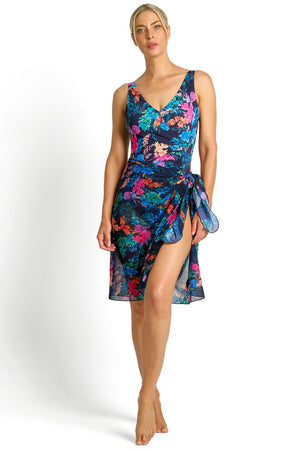 Jantzen Midi Mesh Sarong - Fresia