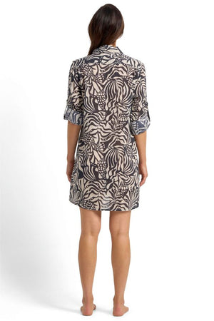 Jantzen Button Through Shirt - Seashells