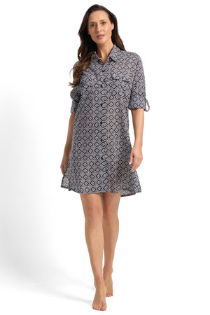 Jantzen Button Through Shirt - Geneva