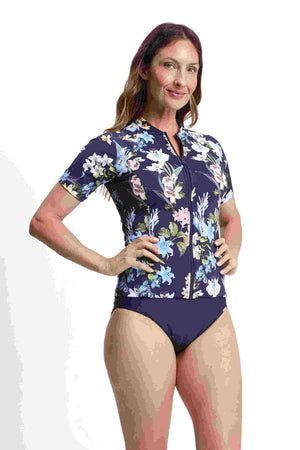 Jantzen Short Sleeve Mastectomy Rashie - Aster