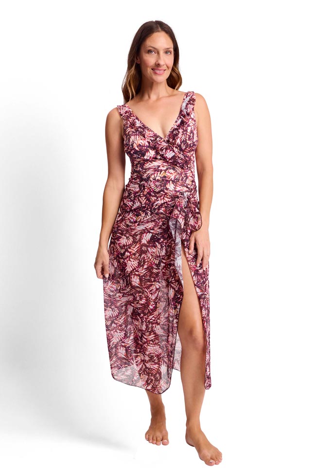 Jantzen Midi Mesh Sarong - Goddess