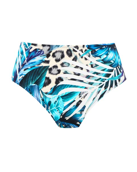 Fantasie High Waist Bikini Brief - Kabini Oasis