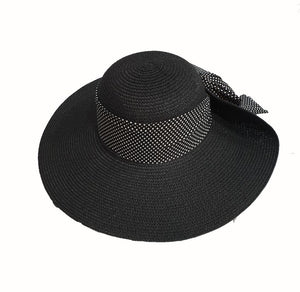 Kato Design Wide Brim Hat with Ribbon