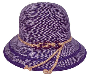 Kato Design Two Tone Bucket Hat with Rope
