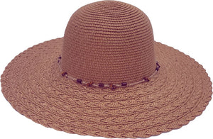 Kato Design Wide Brim Hat with Weave