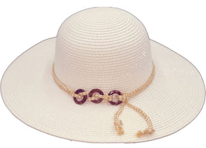 Kato Design Wide Brim Hat with Rope