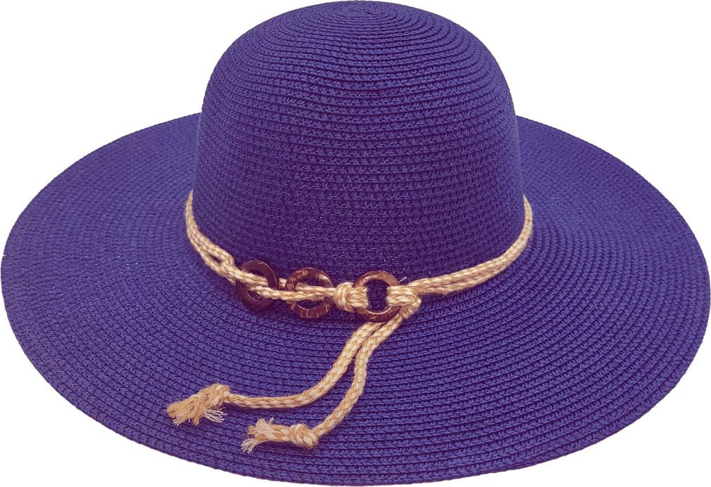 Kato Design Wide Brim Hat with Rope