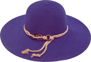 Kato Design Wide Brim Hat with Rope
