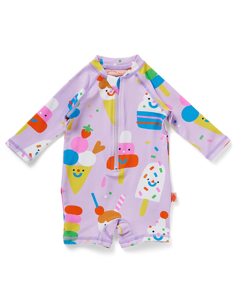 Halcyon Nights Long Sleeve Super Suit - Sundae Fun Day