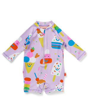 Halcyon Nights Long Sleeve Super Suit - Sundae Fun Day