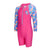 Zoggs Toddler Girls Long Sleeve All In One Rashie - Lily
