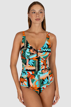 Baku D/E Ring One Piece - Grenada