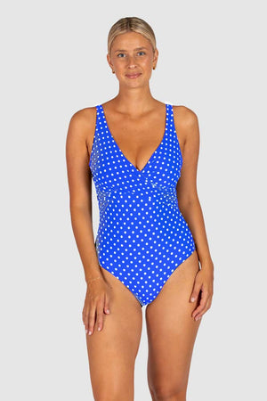 Baku D-E Wrap One Piece - Parisian Summer
