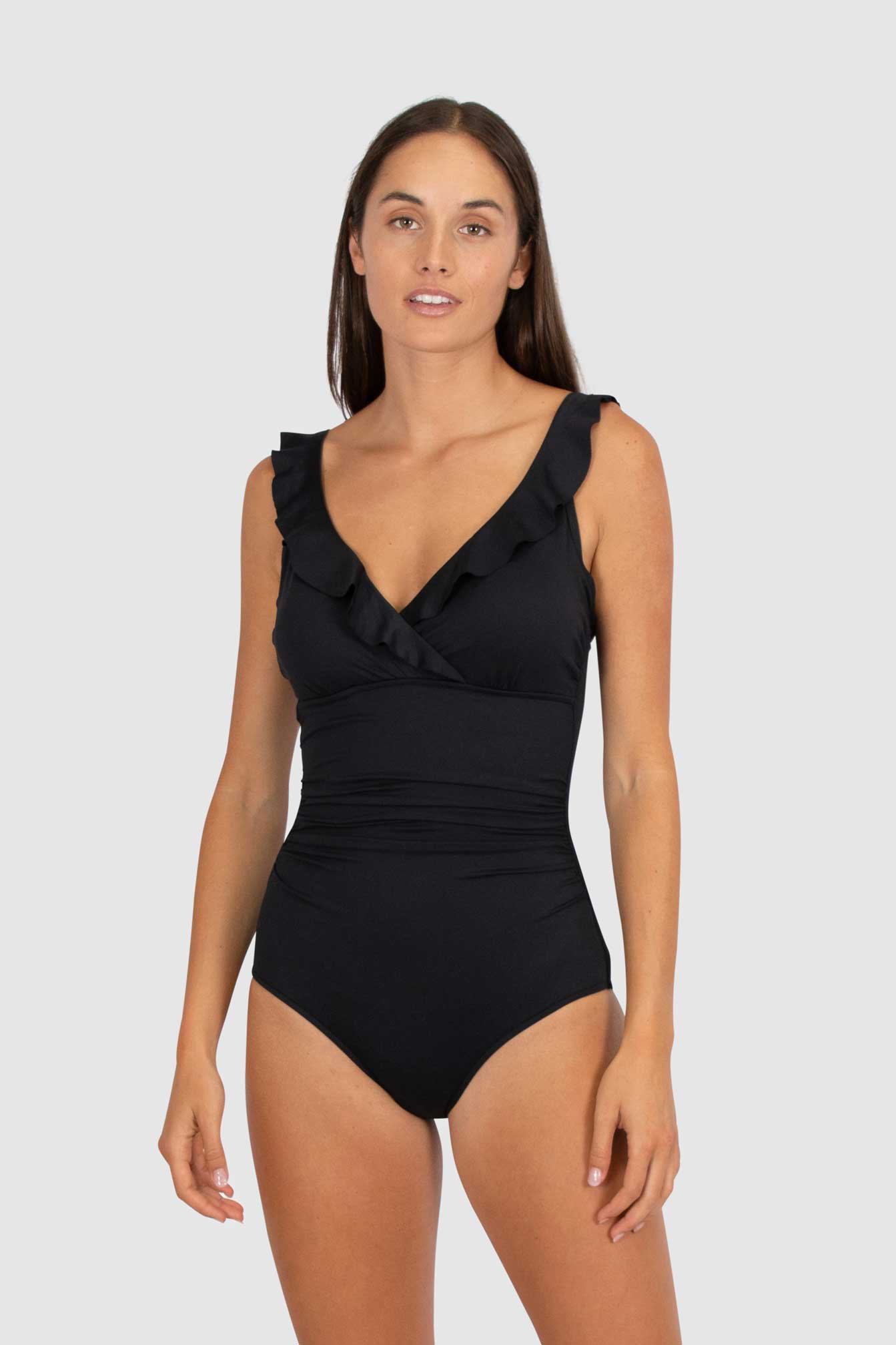 Baku E/F Frill One Piece - Chloro-Resist