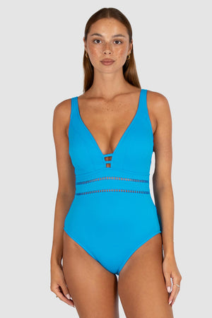 Baku C/DD Plunge One Piece - Rococco