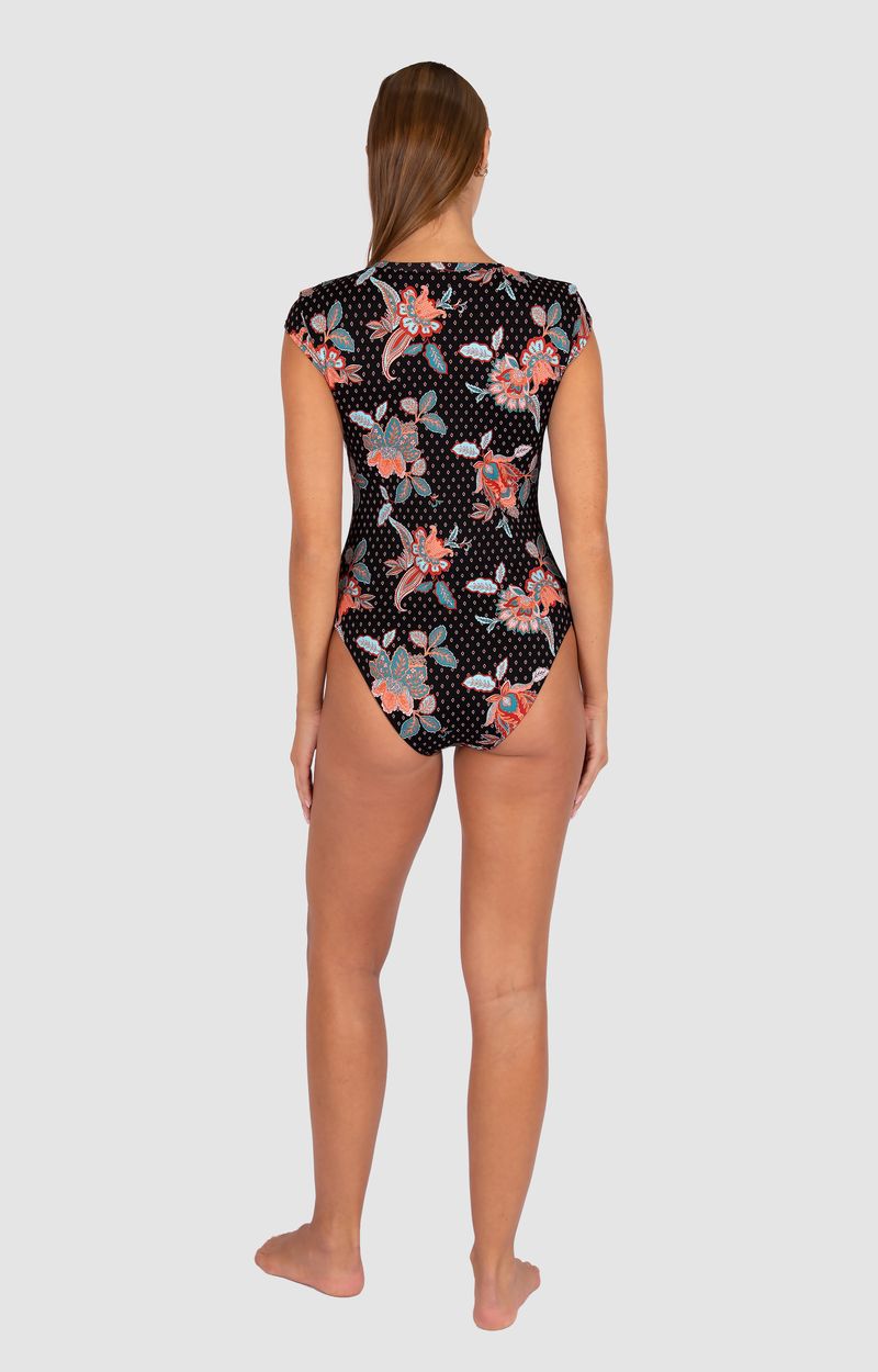 Baku Zip Front Surfsuit - Spice Temple