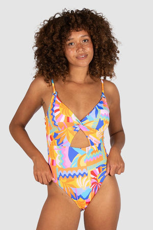 Baku Cut Out One Piece - Grenada