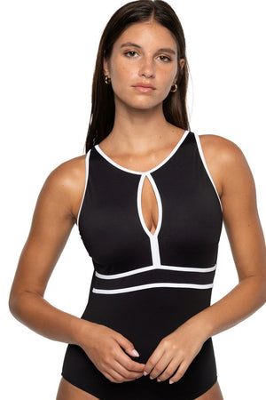 Nip Tuck Jane High Neck Multifit One Piece - Promised Aphrodite
