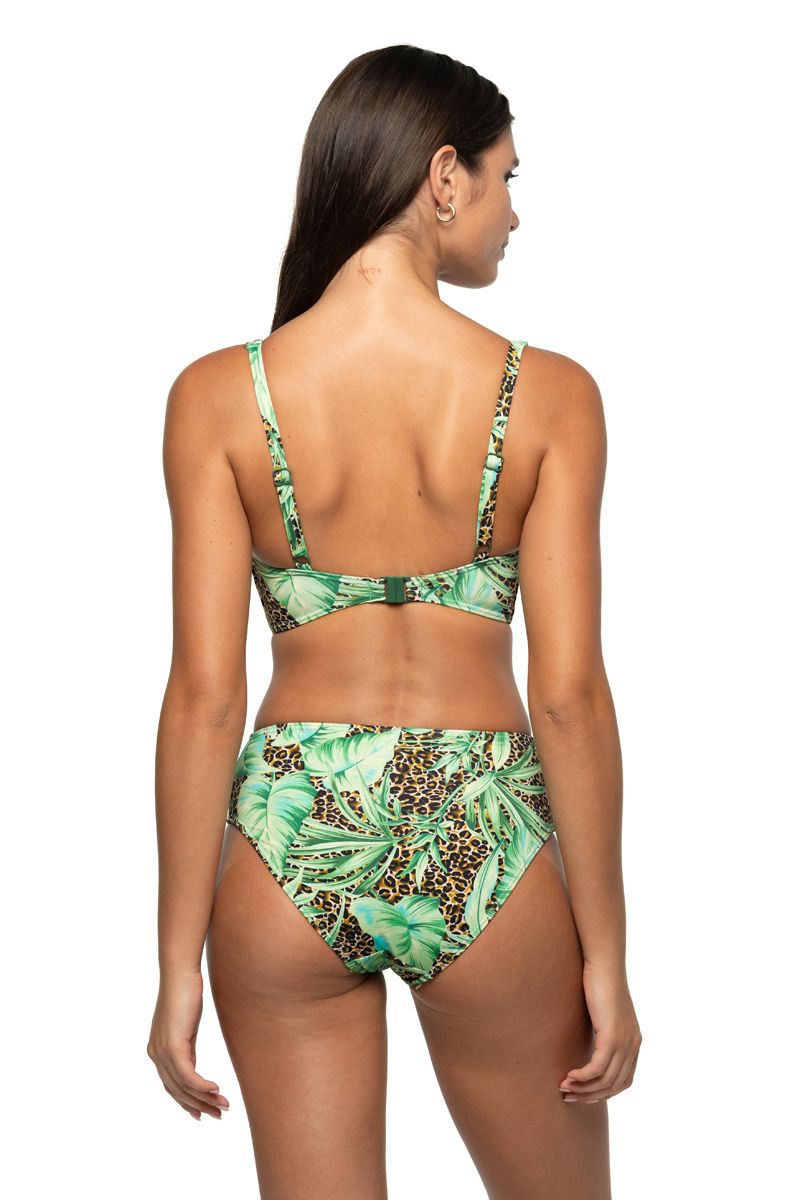 Niptuck Brigitte Ruched Bikini Pant - Exotic