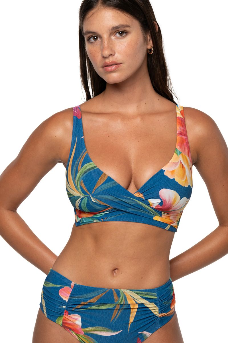 Nip Tuck Louise Multifit Bikini Top - Hula Hula