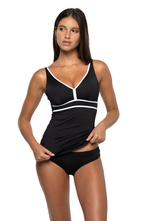 Nip Tuck Audrey Multifit Tankini Top - Promised Aphrodite