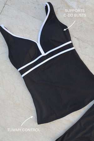 Nip Tuck Audrey Multifit Tankini Top - Promised Aphrodite