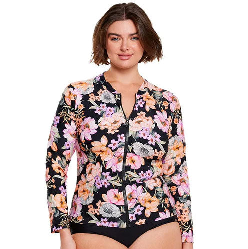 Capriosca Long Sleeve Rash Vest - Kokomo