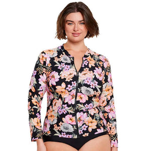 Capriosca Long Sleeve Rash Vest - Kokomo