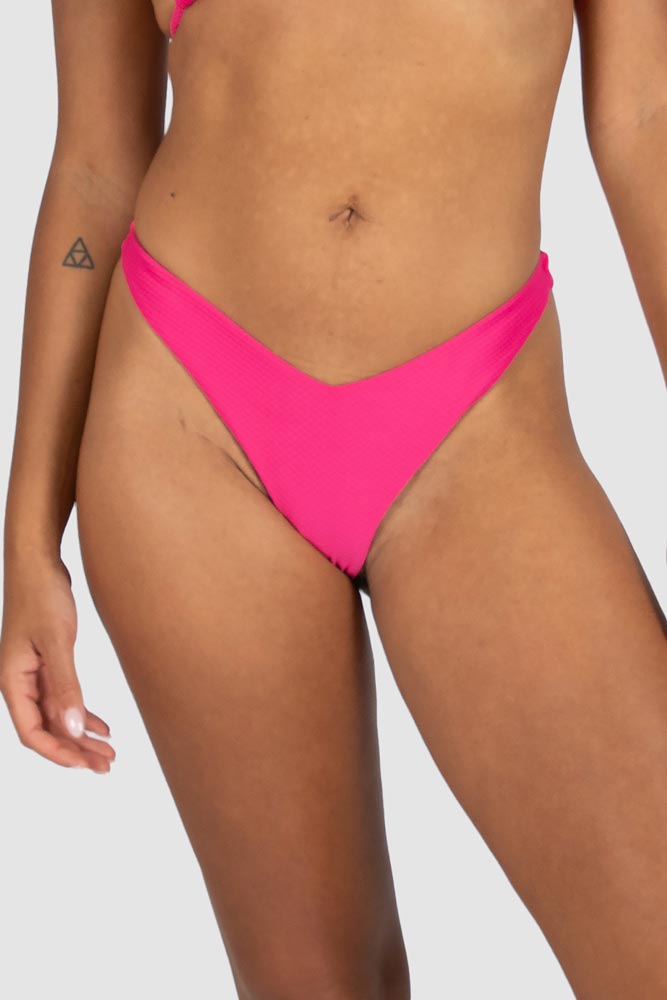 Baku V-Waist Brazilian Pant - Rococco