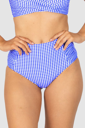 Baku High Waist Pant - Riviera