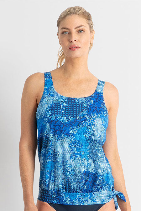 Poolproof Scoop Blouson Singlet - Canggu