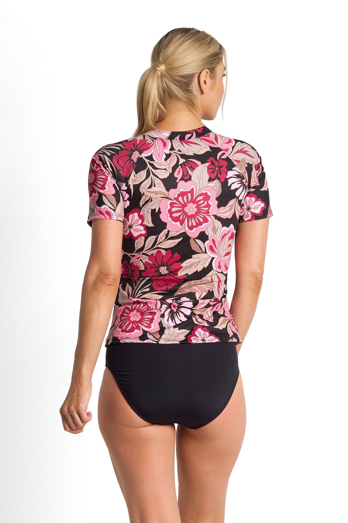 Poolproof Short Sleeve Rash Vest - Wisteria