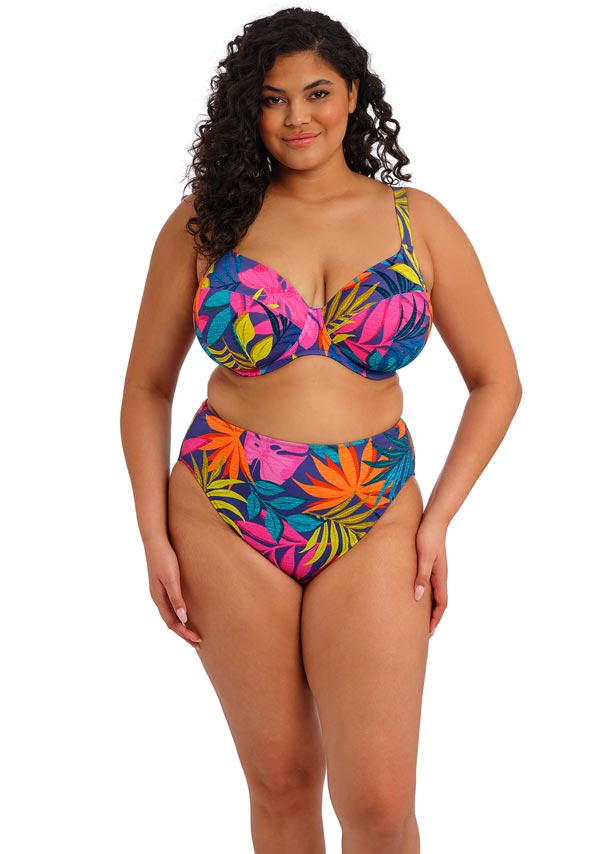 Elomi Underwire Plunge Bikini Top - Porto Rafti