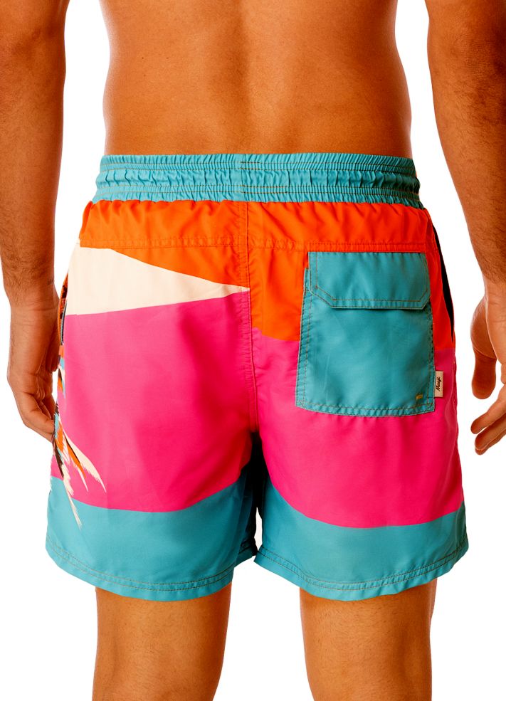 Maaji Mens Sailor Shorts - Electric Sunrise