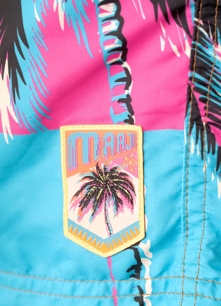 Maaji Mens Sailor Shorts - Electric Sunrise