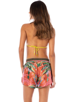 Maaji Blissful Ladies Shorts - Flame Palms