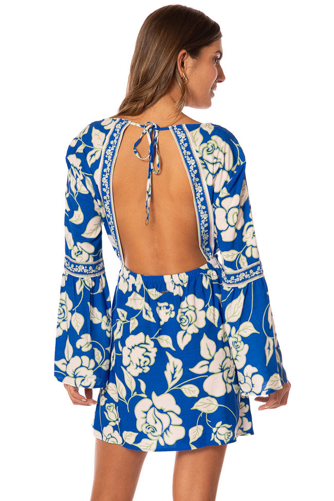 Maaji Ladies Agnes Dress - Cobalt Flora