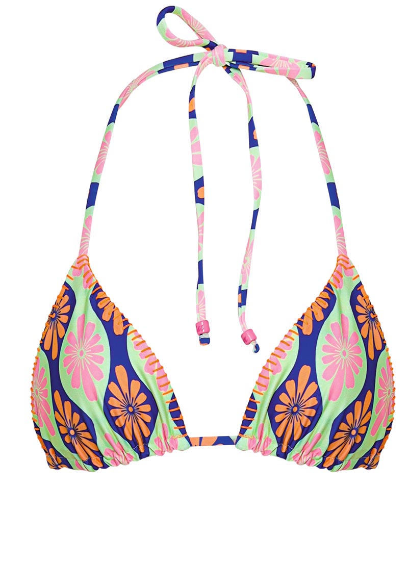 Maaji Ladies Balmy Triangle Top - Stamped Blooms