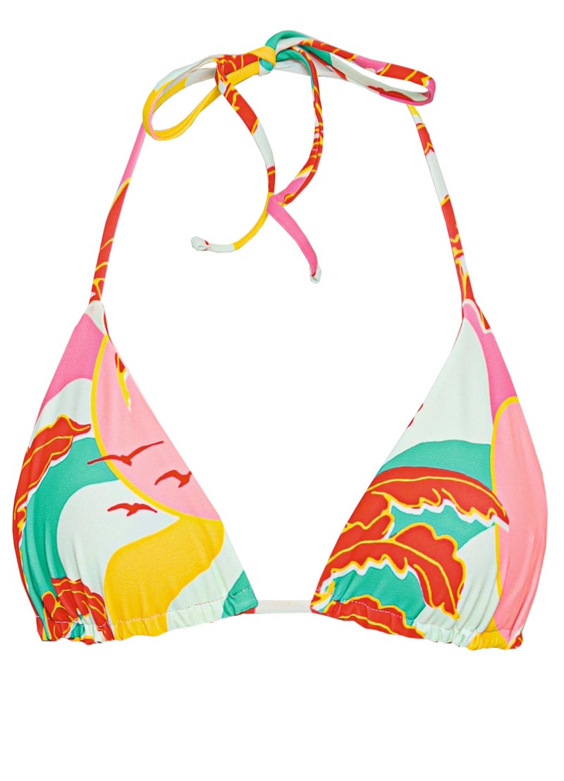 Maaji Ladies Balmy Triangle Top - Tropical Breeze